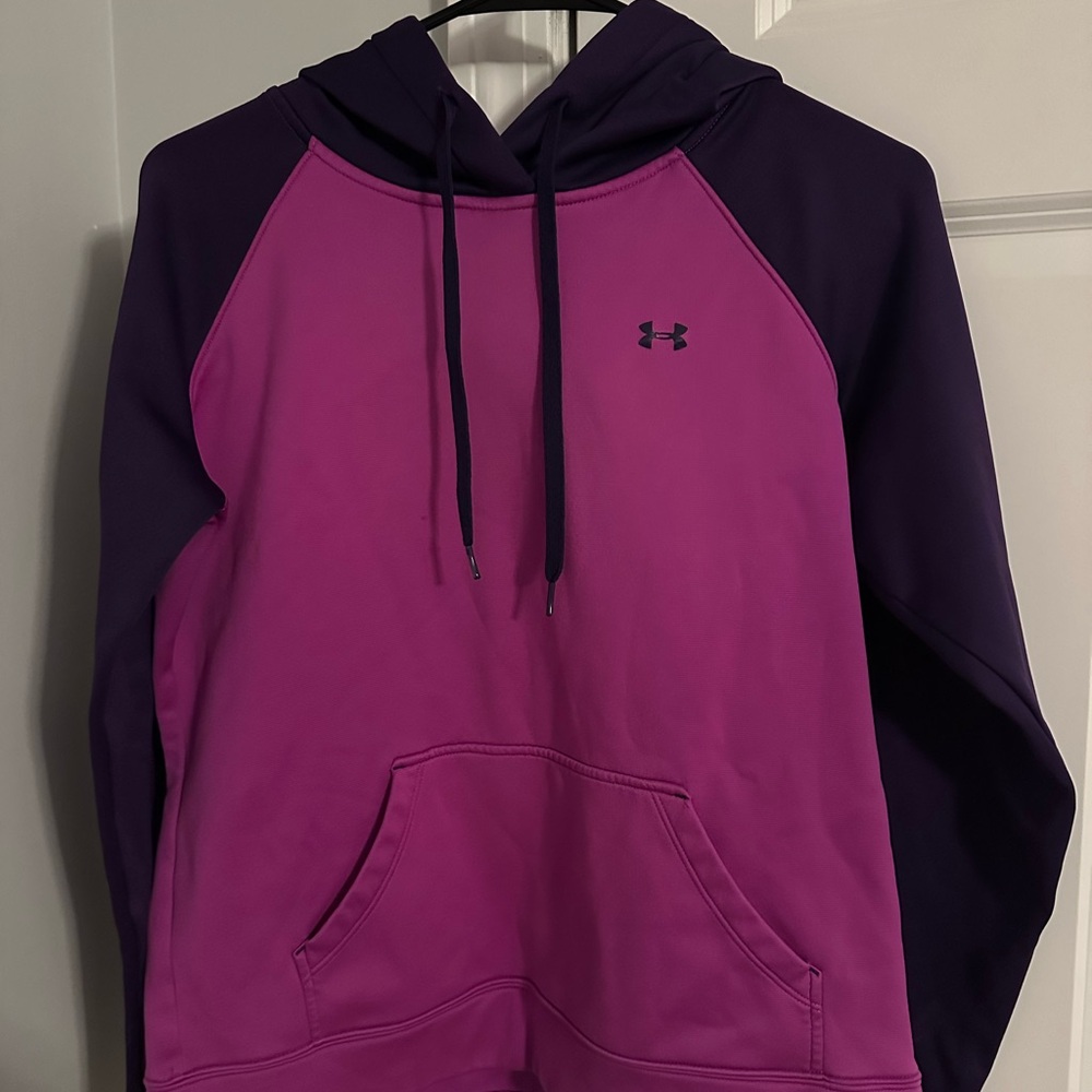 Under Armour Vibrant Pink and Deep Purple Hoodie